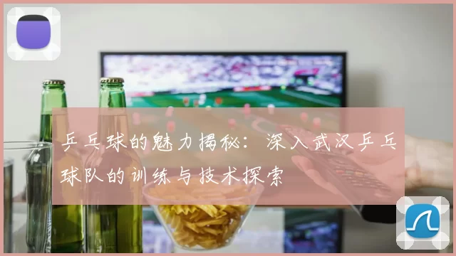 乒乓球的魅力揭秘：深入武汉乒乓球队的训练与技术探索