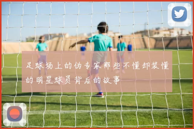 足球场上的伪专家那些不懂却装懂的明星球员背后的故事